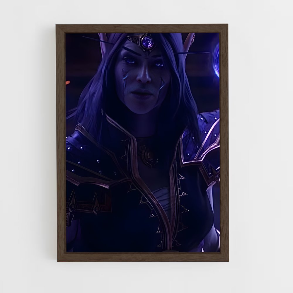 Poster L'Éclaireuse des Ombres – affiche World of Warcraft (vue 5)